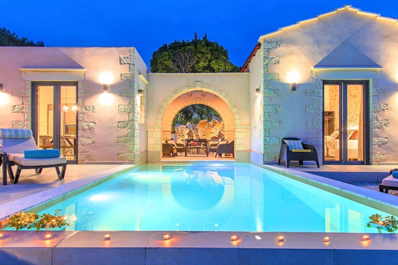 Villa Vardis Heated Pool Vryses Luaran gambar