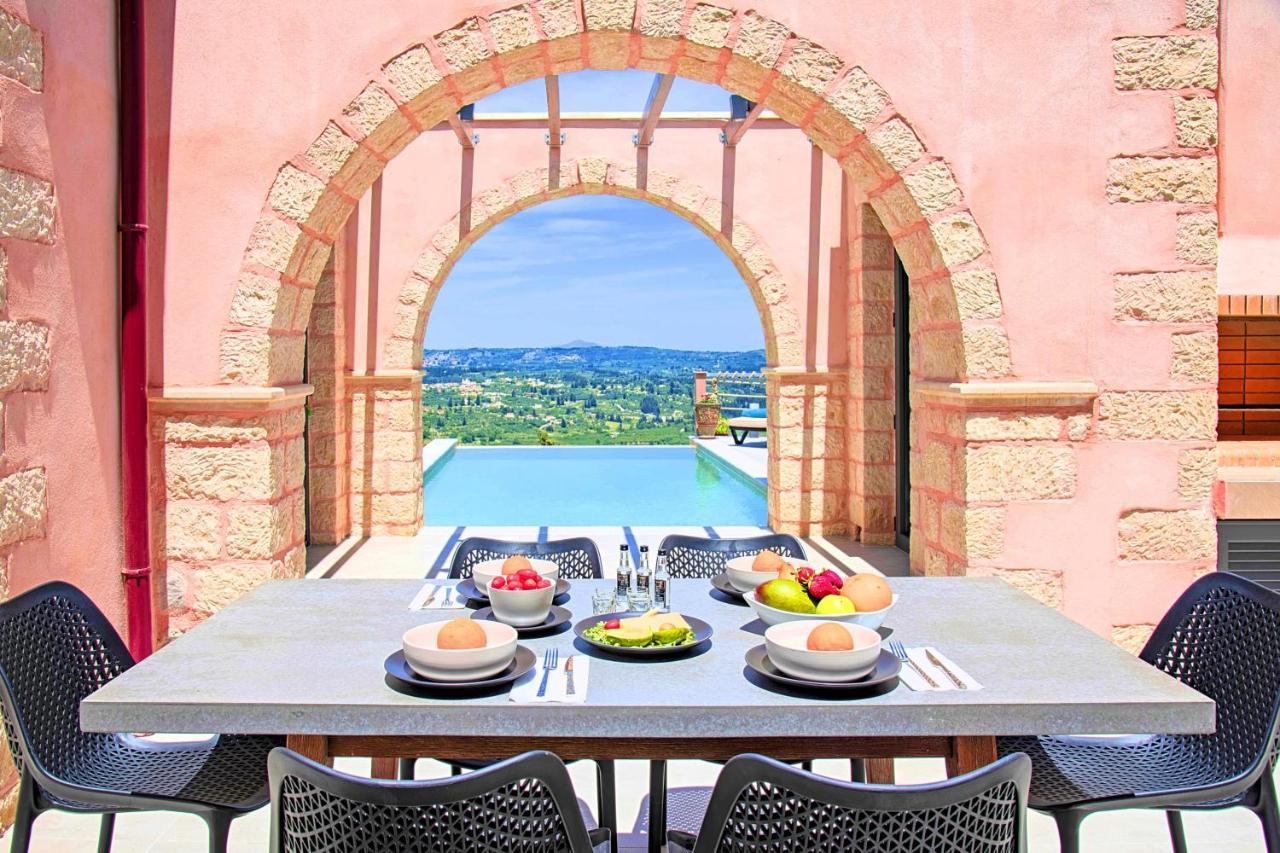 Villa Vardis Heated Pool Vryses Luaran gambar