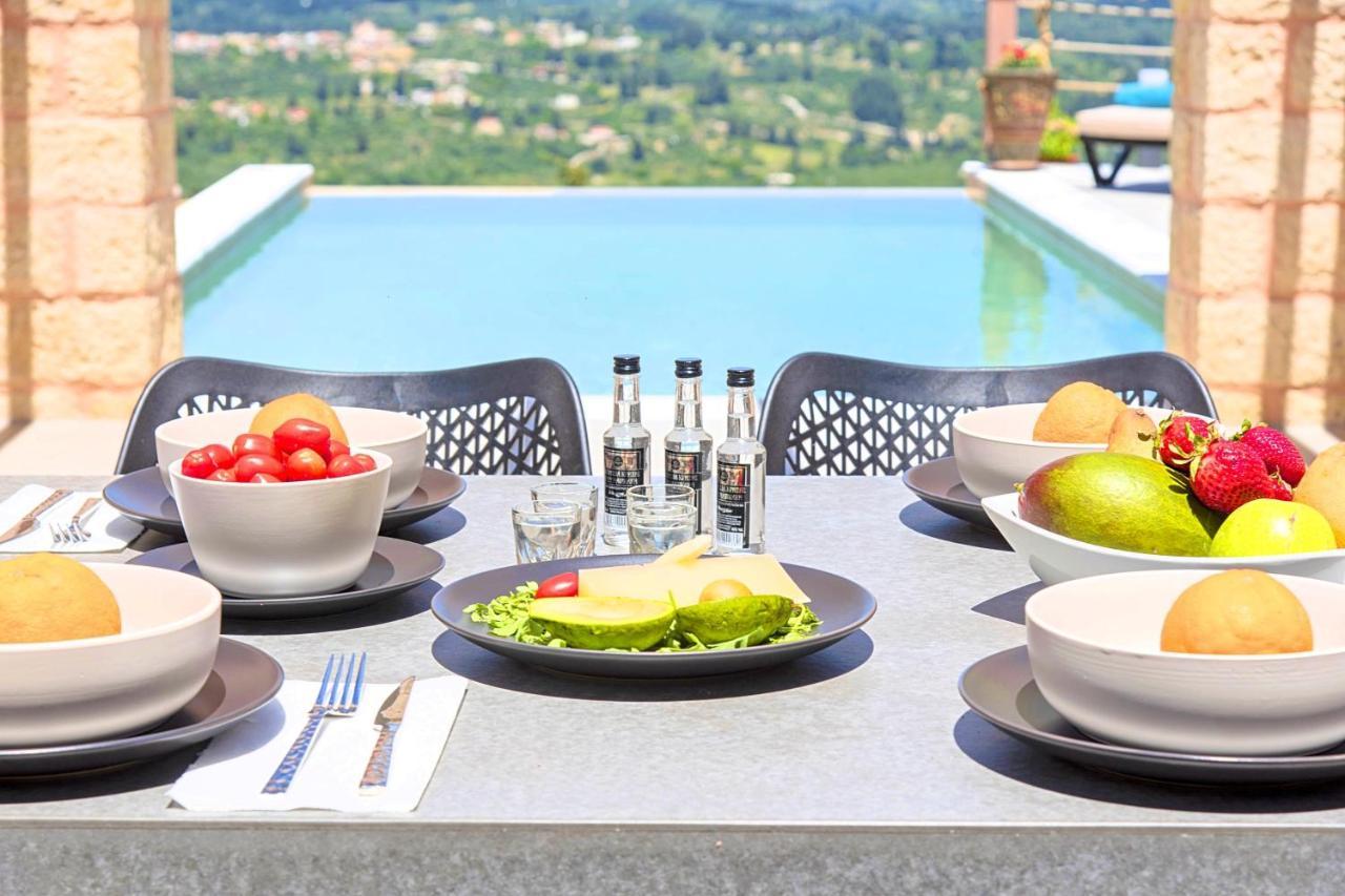 Villa Vardis Heated Pool Vryses Luaran gambar