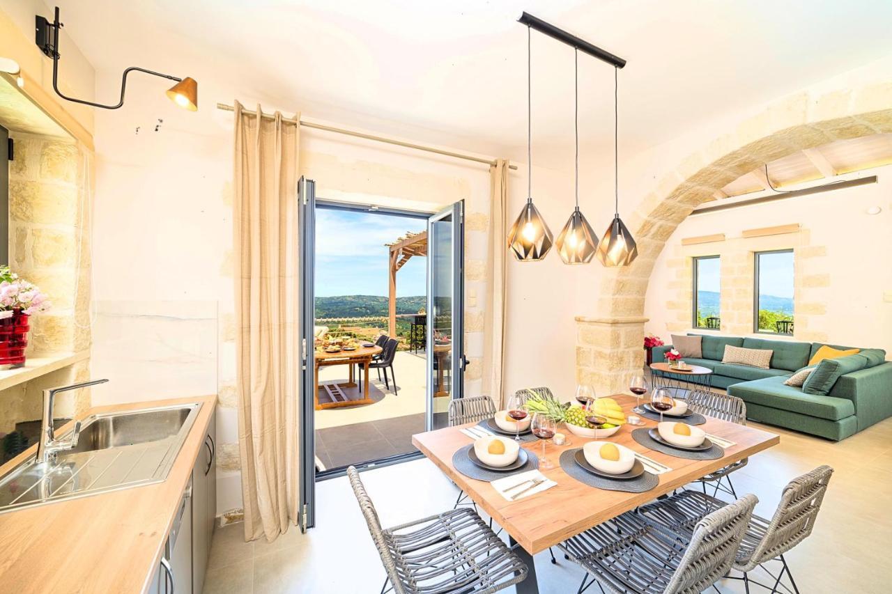 Villa Vardis Heated Pool Vryses Luaran gambar