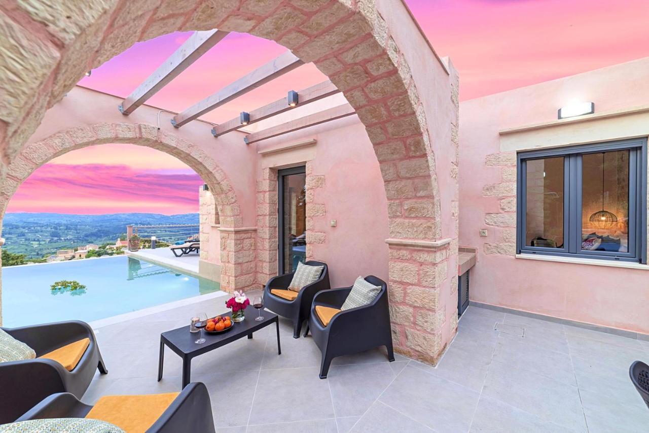 Villa Vardis Heated Pool Vryses Luaran gambar
