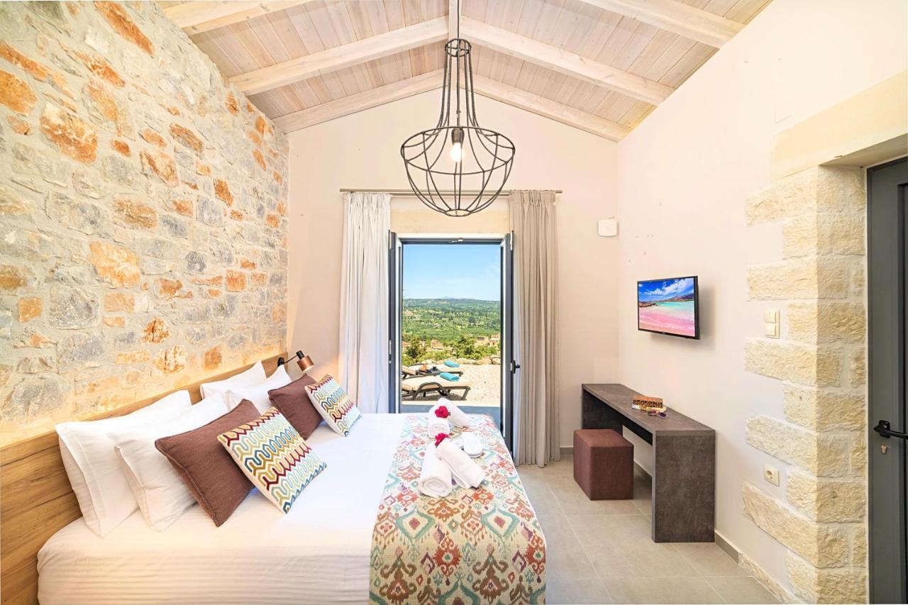 Villa Vardis Heated Pool Vryses Luaran gambar