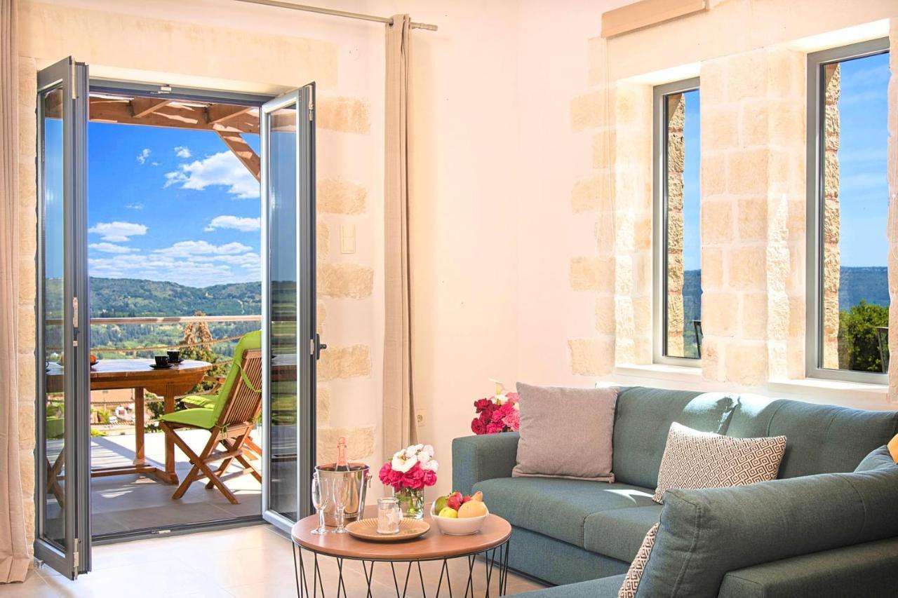 Villa Vardis Heated Pool Vryses Luaran gambar