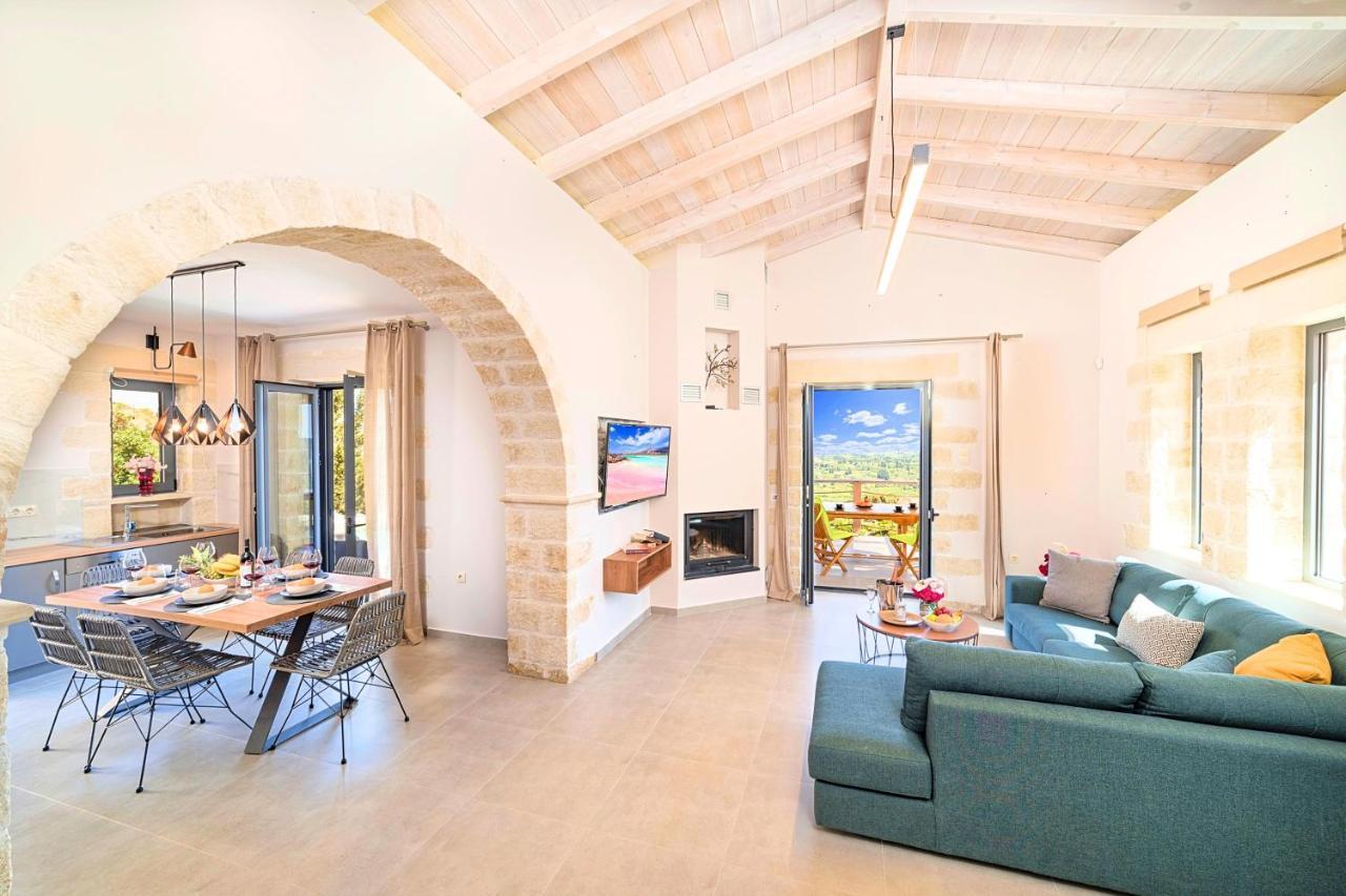 Villa Vardis Heated Pool Vryses Luaran gambar